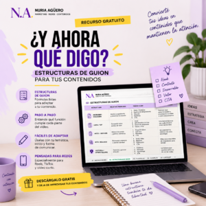 ¿Y AHORA QUÉ DIGO? - Estructuras de guión para tus contenidos